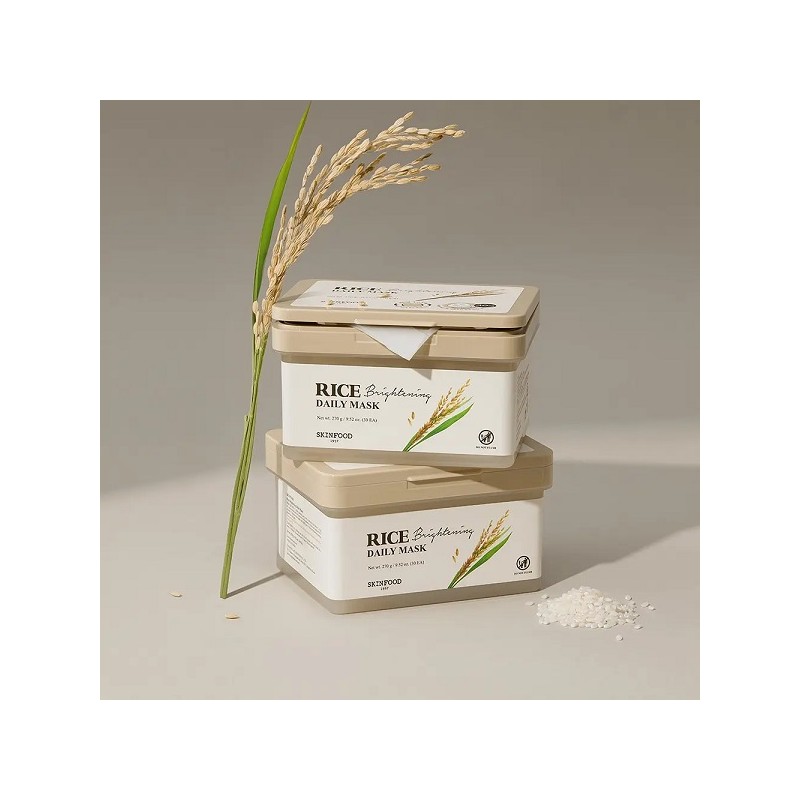 SKINFOOD Daily Mask 30 sheets (Rice/Pore Whitening) / 스킨푸드 데일리
