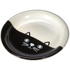 Nobby Face Ceramic Cat Milk Bowl, Diameter 14 x 2