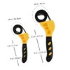 Operitacx 2Pcs Repair Rubber Strap Wrenches Multi Function Wrench Durable