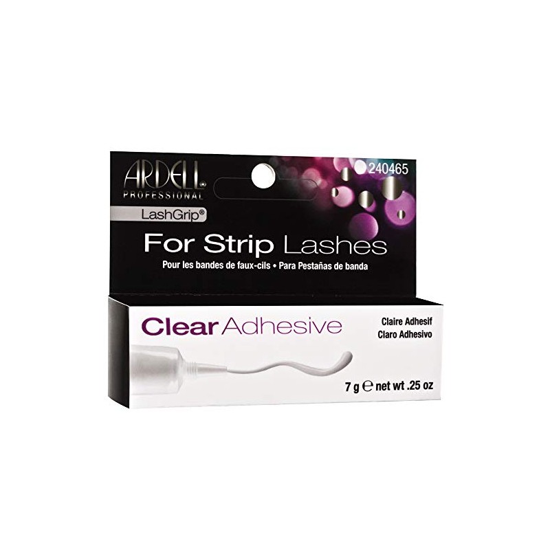 Ardell Lashgrip Strip Adhesive, Clear, 0.25 Ounce