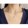Women's 14k ball chain silver necklace pendant ball chain necklace