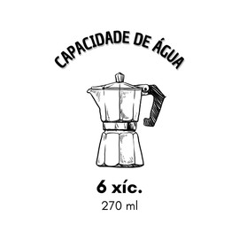 Bialetti Express 6 Cups Oceana