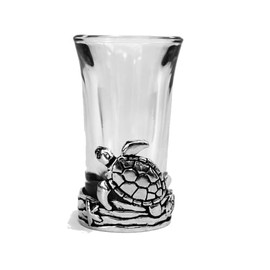Basic Spirit Turtle Shot Glass, Holds 1 oz, 2.25-inch Height