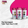 Chelsy's Toys 3-in-1 Enrichment Tube for Dogs - Tug Toy,