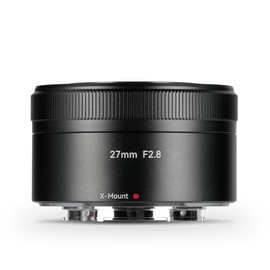 7artisans AF27MM F2.8 Autofocus Lens, Wide Angle APS-C for Stunning Photography Fuji X Mount for Fuji X-H2 X-M5 X-Pro3 X-S20 X-E4 (Black)