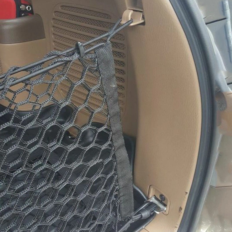 SHENKENUO Rear Trunk Envelope Style Cargo Net for CHEVY SILVERADO