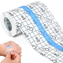 Wasserdicht Transparent Bandage 15cm x 10m Second Skin Tattoo Folie Heilung, Porosität Zuschneidbar und Erweichen Tattoo Pflaster Wasserdicht Latexfrei für Tattoo Aftercare, Duschen und Sport