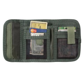 Rothco Tri-Fold Wallets - Deluxe Commando ID Wallet w/ 11 Compartments+B - Woodland Camouflage