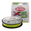 Berkley X5 150M Fluro Grün Geflochtene Schnur