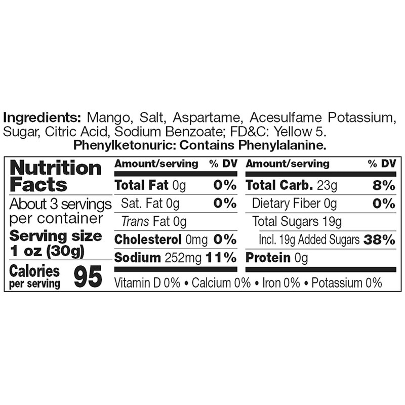 Enjoy Premium Sweet and Sour Mango Slices (3.5 oz)