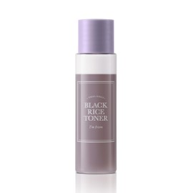 I'm From Miniature of Black Rice Toner for Oily Skin, Sebum Control Toner, Lightweight, Niacinamide, Panthenol, Fragrance Free, Korean Skin Care, 30ml, 1.01 fl.oz