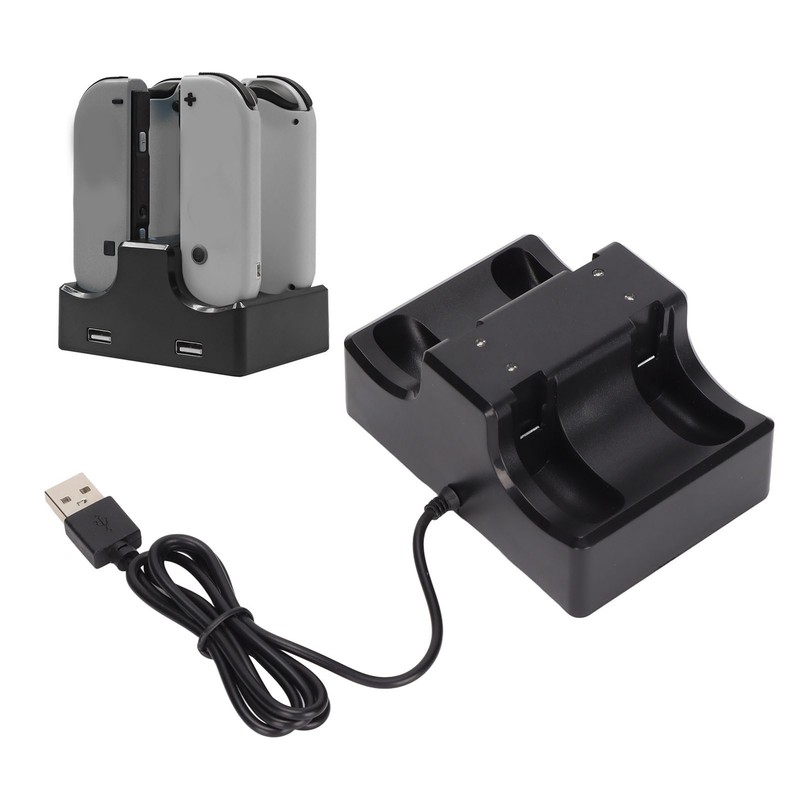 for Switch Joycon Charge Stand 4 in 1 Charging Dock