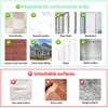 Antimbee 30-Pack All-Purpose Adhesive Hooks for Hanging, Wreath Door Hanger