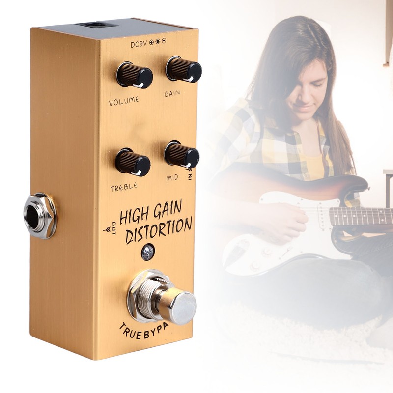 Electric Guitar Effector Multifunctional Guitar Pedal for Musical Instrument Tuning