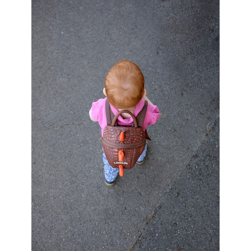 LittleLife LittleLife Animal Toddler Backpack With Safety Rein, Spike The