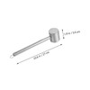 Ipetboom Stainless Steel Meat Mallet Heavy Duty Dual Sided Tenderizer