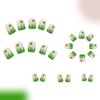 St. Patrick's Day Press on Nails Short Square Fake Nails