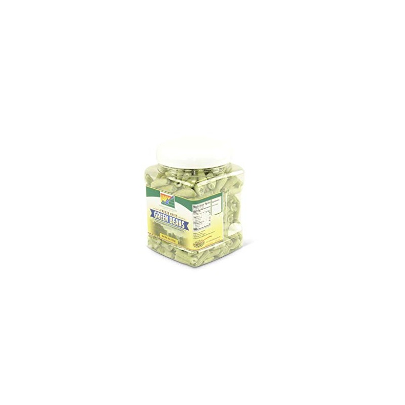 Mother Earth Products Freeze Dried Green Beans, quart Jar