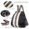 Women Canvas Backpacks Daypack Casual Shoulder Bag, School Bag Laptop
