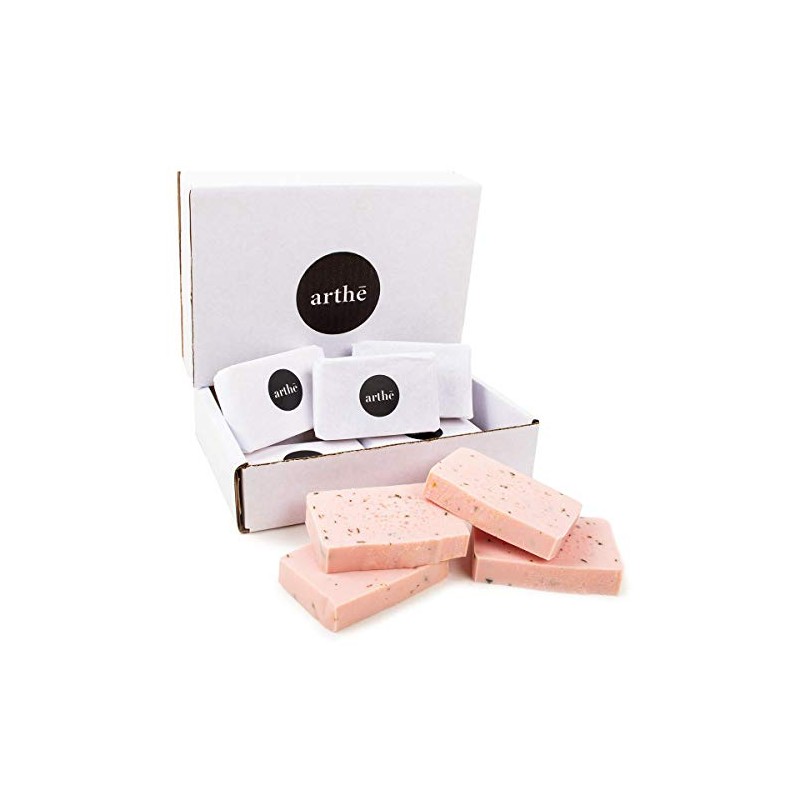 KIT de 4 JABONES ARTESANALES de ROSAS