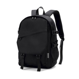 MICHTUNE 22L Backpack Casual Daypack Backpacks for Men and Women Water Resistant Travel Backpack (Black)