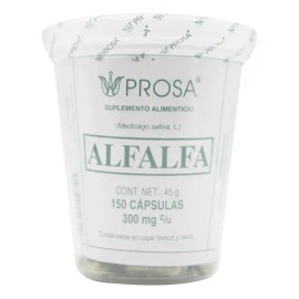 Alfalfa 150 Cap Prosa Sabor Sin Sabor