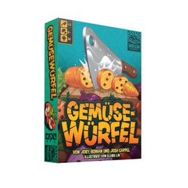Skellig Games - Vegetable Cube - The Exciting Cooking Board Game for the Whole Family with Unique Ingredient Mechanics and Solo Game Option - Ages 6+, 1-4 Players