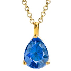 December Birthstone Necklace Water Drop Zircon Clavicle Pendant Necklaces 14K Plated Gold Dainty Jewelry Accessories Gifts for Women Girlfriends (December-12)