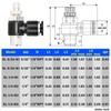 TAILONZ PNEUMATIC 3 Pack SL-5/32-N2 Push to Connect Air Line