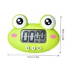 MAGICLULU 2pcs Cartoon Frog Electronic Timer Kitchen Countdown Clock Manager