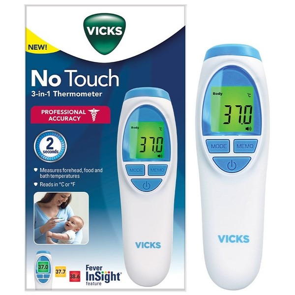 Vicks No Touch 3-in-1 Thermometer