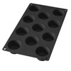 Lékué 11 Cavity Gourmet Mini Muffins Mould, Black