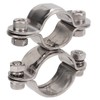 Swivel Clamp 360° Marine Grade Stainless Steel 316 Yacht Fishing