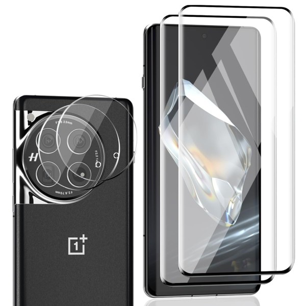 Zerrshoo Screen Protector for Oneplus 12, Oneplus 12 Tempered Glass