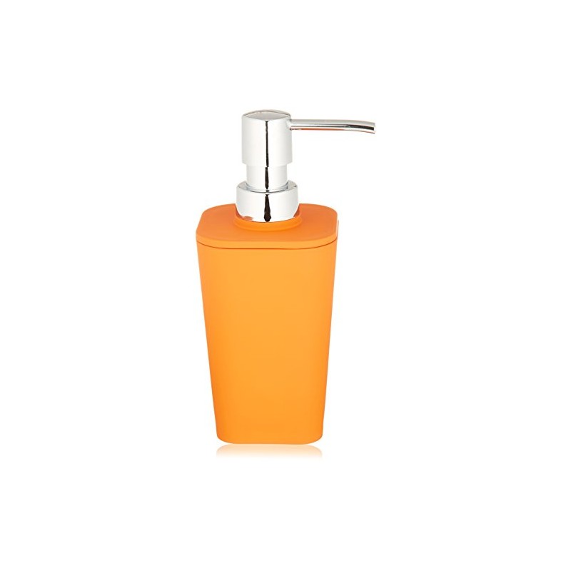 Wenko 18971100 Dispensador de Jabon Modelo Rainbow, Naranja