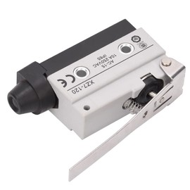 XZ7-120 SPDT Micro Limit Switch, AC 250V 10A Limit Switch with Momentary Hinge Roller Lever Arm