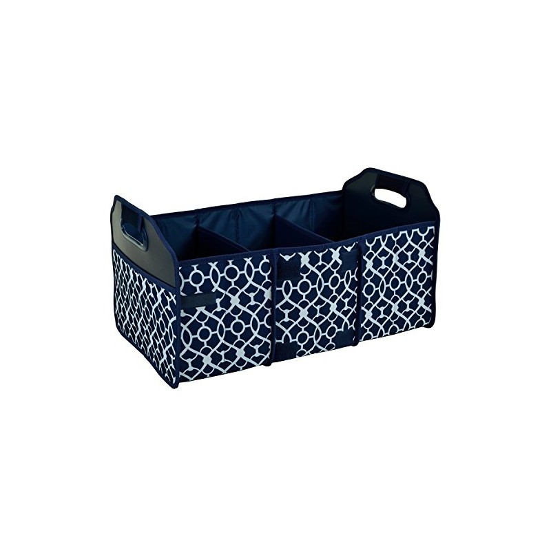 Picnic at Ascot 3 Section Folding Trunk Organizer- Designed &