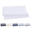 Todocama 2 x Super Soft Hypoallergenic White Cushion Covers 70x40cm