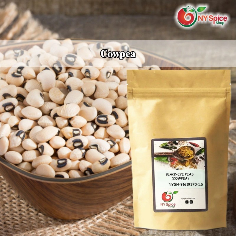 NY Spice Shop Dried Black Eye Peas 1.5lb-5lb ( Select