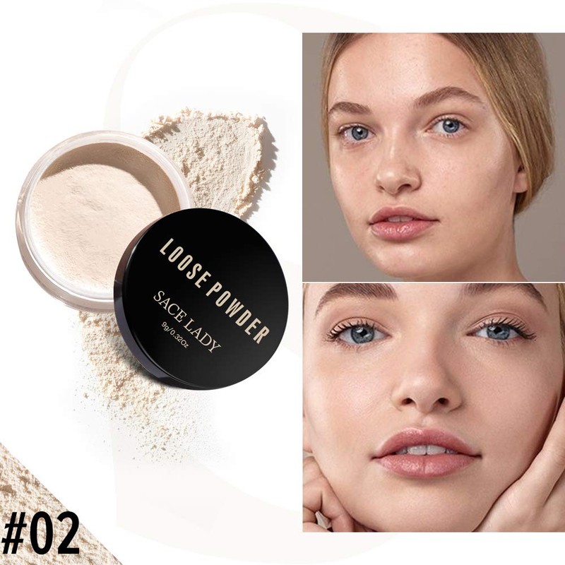 Oil Control Loose Powder Setting Make Up Waterproof Poreless Long