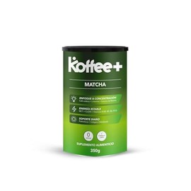 Koffee+ Matcha Mezcla de Café Arábica con Colágeno Hidrolizado, MCT, L-Teanina, Extracto de Matcha | Energía Equilibrada y Enfoque | Sin Azúcar, con I