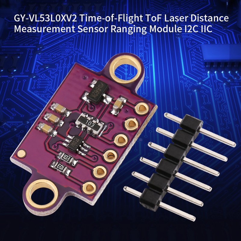 Flight Time Distance Sensor, GY-VL53L0XV2 Flight Time ToF Laser Rangefinder