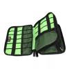 BUBM Double Layer Travel Gear Organizer Electronics Accessories Bag (M,