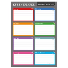 PRICARO A5 Perfect Meal Planner (Pack of 3)