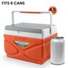 Pinnacle 4.5-11 Liter Insulated Cooler Lunch Box Set Portable Camping/Picnic