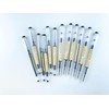 REXloyal 12 Pieces 0.5mm Black Gel Ink Pen Japanese Stationery