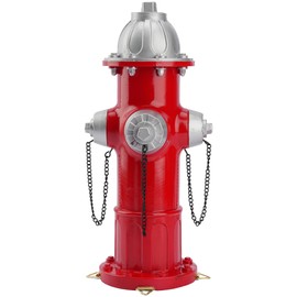 Elenon Garden Fire Hydrant Outdoor Statue Decorative for Dog to Peed on, 14.5" Fire Hydrant Puppy Pee Training Post, Yard Lawn Backyard Ornament Decoration Firefighter Gifts for Men