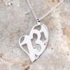 Gone For a Run 13.1 Half Marathon Heart Necklace |