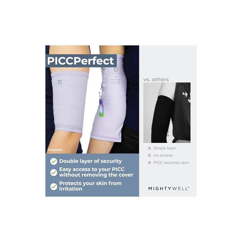 Mighty Well Mighty Well PICCPerfect PICC Line Cover: Soft Touch
