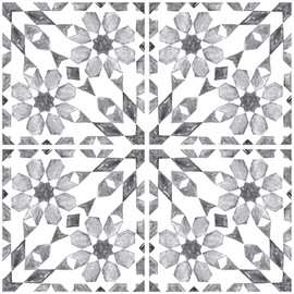 In Home NH2961 Catalan Peel & Stick Backsplash Tiles, Grey